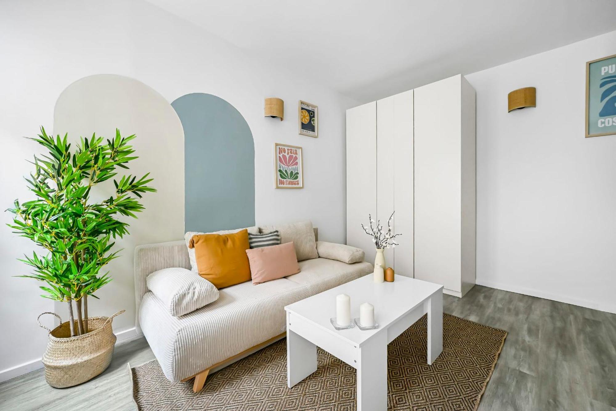 Sublime Studio Renove Metro 2pers Wifi * Paris