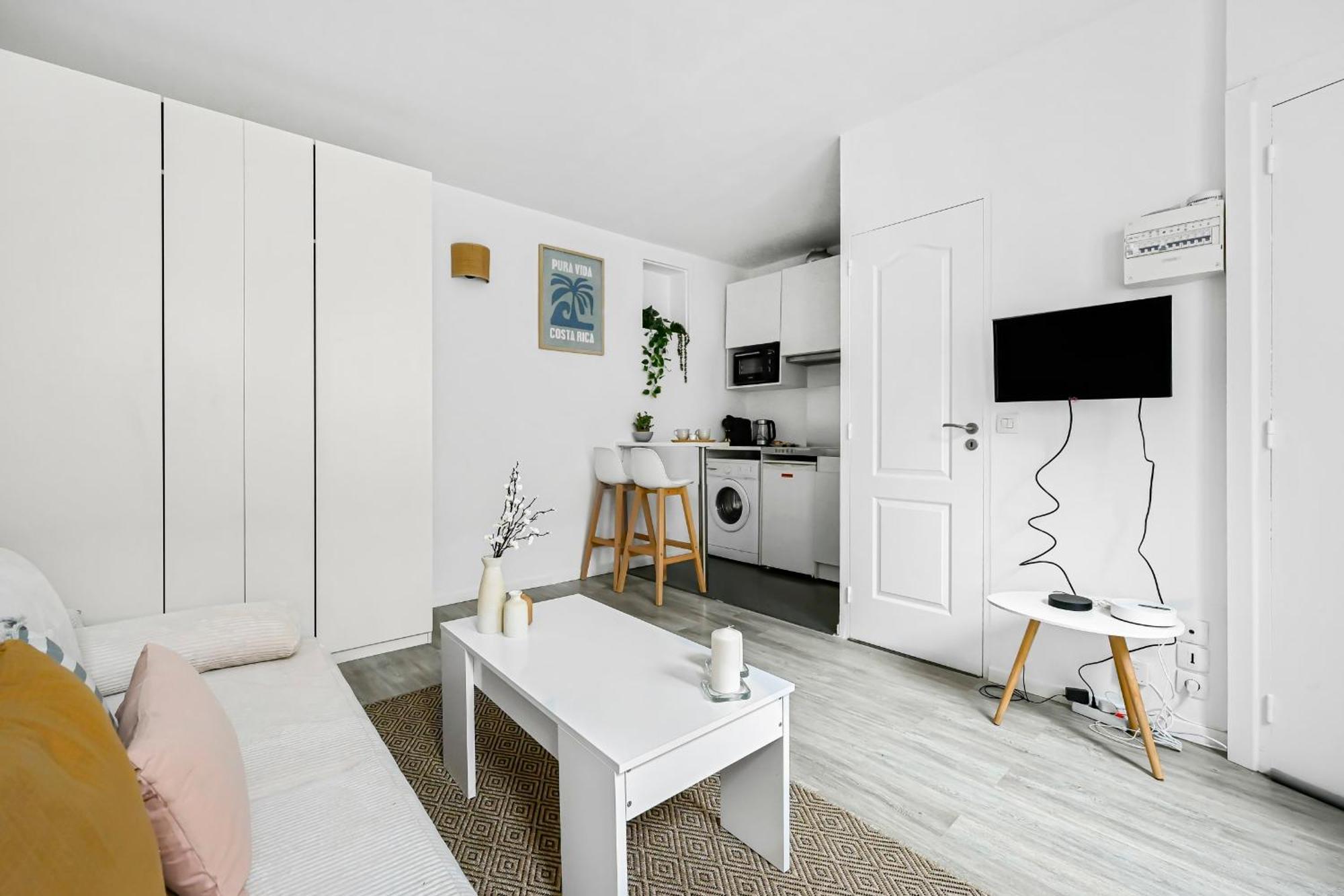 Sublime Studio Renove Metro 2pers Wifi * Paris